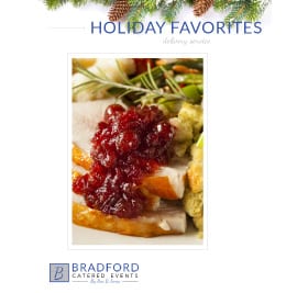 2017 Drop-off Holiday Menu from Bradford Events and Catering in Knoxville, TN